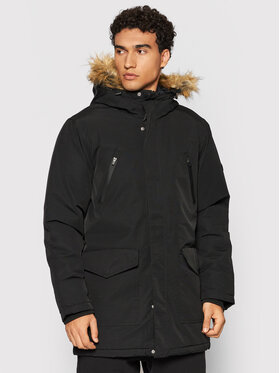 DC DC Parka Bamberg EDYJK03252 Czarny Regular Fit