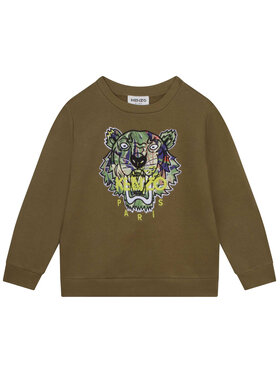 Kenzo Kids Kenzo Kids Mikina K25795 S Zelená Regular Fit