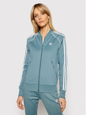 adidas adidas Sweatshirt Primeblue Sst Track GN2944 Grün Regular Fit