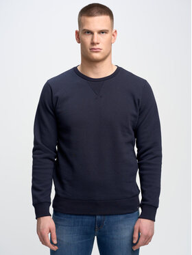 BIG STAR BIG STAR Bluza marltones_403 Granatowy Basic Fit