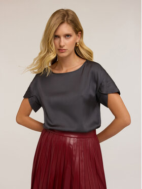 Motivi Motivi Blusa 2794W000736N013 Grigio Boxy Fit