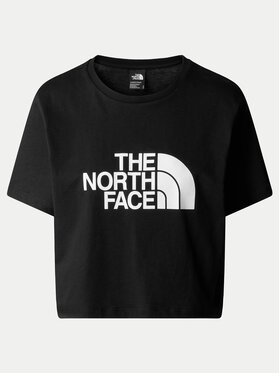 The North Face T-shirt Easy NF0A87NA Crna Relaxed Fit