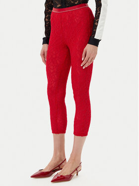PINKO PINKO Szövet nadrág 105226 A2M5 Piros Slim Fit