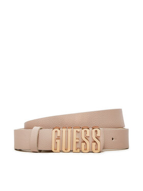 Guess Guess Dámsky opasok Meridian (BG) Belts BW9114 P4225 Béžová