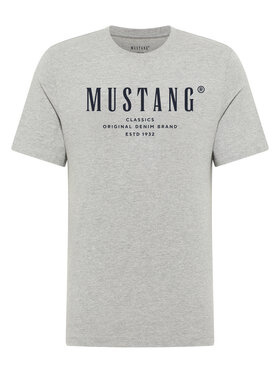 Mustang Mustang T-Shirt Style Alex Szary Regular Fit
