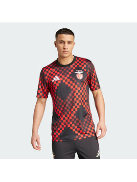 adidas adidas Koszulka techniczna Benfica Czarny Slim Fit