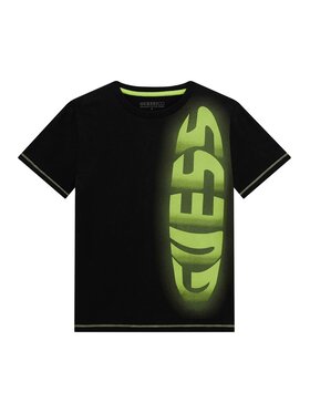 Guess Kids Guess Kids T-Shirt 176677 Czarny Classic Fit