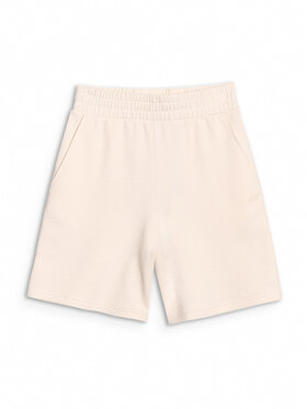 4F 4F Szorty sportowe MIDSHOP TEXTILE Biały Regular Fit