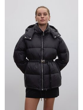 Estro Estro Kurtka puchowa ER00118491 Czarny Loose Fit