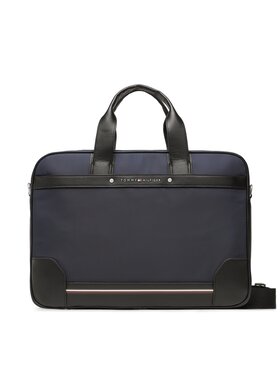 Tommy Hilfiger Tommy Hilfiger Taška na laptop Central Repreve AM0AM11301 Tmavomodrá