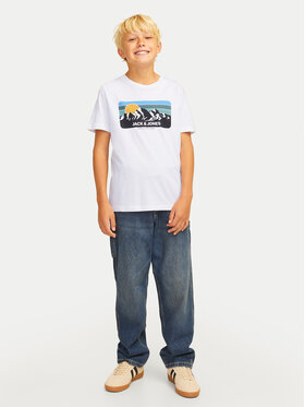 Jack&Jones Junior T-shirt Peak 12259433 Bijela Standard Fit