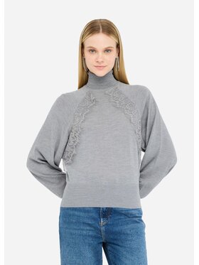 Liu Jo Liu Jo Maglione CF5326MA82O02056 Grigio Regular Fit