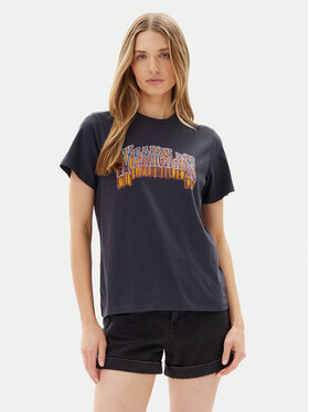 Wrangler Wrangler T-Shirt Graphic 112362783 Černá Regular Fit