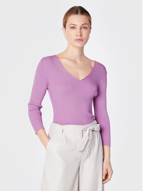 Comma Comma Пуловер 2119953 Виолетов Slim Fit