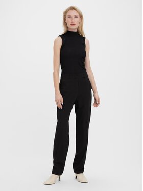 Vero Moda Hlače Zelda 10261257 Crna Straight Fit