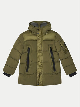 Original Marines Original Marines Žieminė striukė DEA2505B Žalia Regular Fit