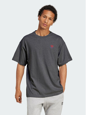 adidas adidas T-Shirt SARDINES GRAPHIC TEE Szary Oversize