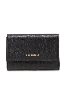 Coccinelle Coccinelle Velká dámská peněženka MW5 Metallic Soft E2 MW5 11 66 01 Černá