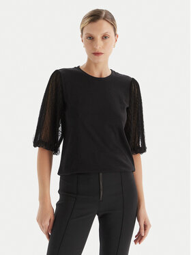 TWINSET TWINSET Bluse 252TT2310 Schwarz Regular Fit