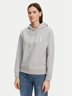 Gant Gant Pulóver 4200503 Szürke Regular Fit