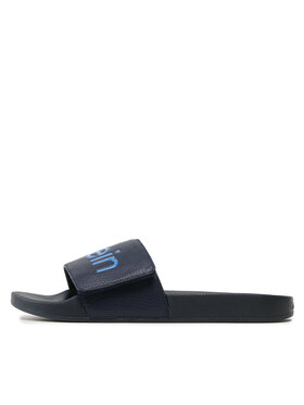 Calvin Klein Natikači Adj Pool Slide Pu HM0HM00957 Mornarsko Modra