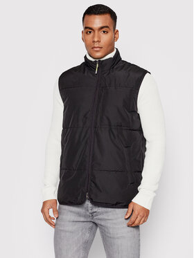 Only & Sons Only & Sons Kamizelka Jeremy 22020390 Czarny Slim Fit