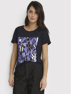 Cream Cream T-Shirt Rula 10610650 Černá Loose Fit