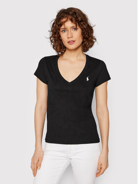 Polo Ralph Lauren Polo Ralph Lauren T-Shirt 211847077003 Μαύρο Regular Fit