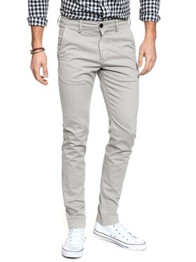 Lee Lee Chinosy CHINO Beżowy Slim Fit