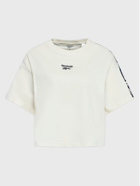 Reebok Reebok Футболка Tape Pack HH7703 Бежевий Relaxed Fit