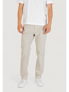 BOSS BOSS Chinosy Sanderson-L-2 10272943 01 Beżowy Firm Fit