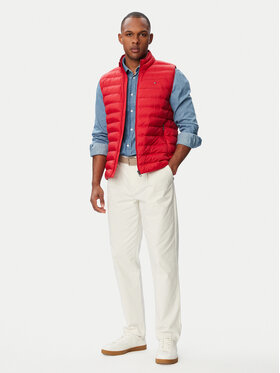 Tommy Hilfiger Steppweste "PACKABLE RECYCLED VEST" mit Logostickerei