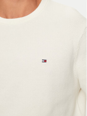 Tommy Hilfiger Džemper Essential MW0MW36347 Bijela Regular Fit