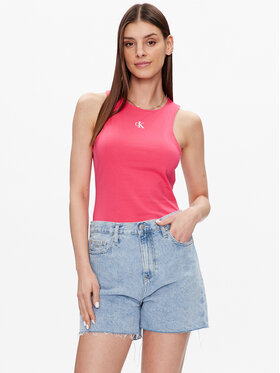 Calvin Klein Jeans Calvin Klein Jeans Felső J20J220765 Rózsaszín Regular Fit