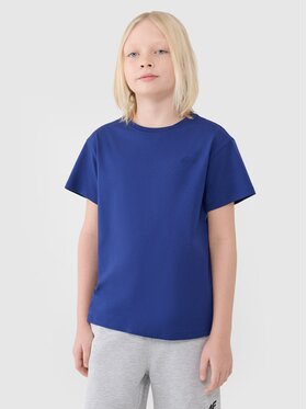4F 4F T-shirt 4FJWSS25TTSHM2324-36S Blu Oversize