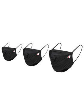 Champion Champion Set od 3 tekstilne maske 805371-KK001 Crna