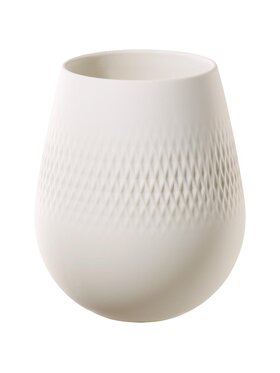 Villeroy & Boch Villeroy & Boch Wazon Manufacture Collier Blanc Villeroy & Boch Biały