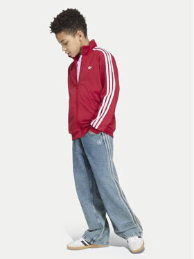 adidas adidas Hanorac Firebird HZ6647 Roșu Loose Fit