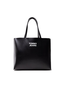 Tommy Jeans Tommy Jeans Дамска чанта Tjw Essential Pu Tote AW0AW10153 Черен