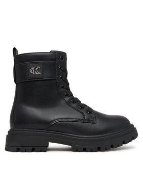 Calvin Klein Calvin Klein Туристически oбувки Lace-Up Bootie V3A5-83420-1355 Черен