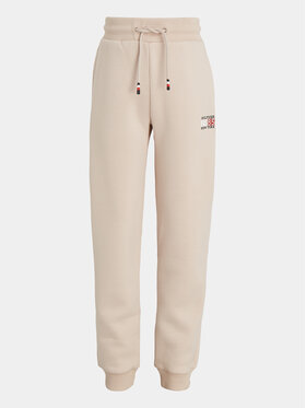 Tommy Hilfiger Tommy Hilfiger Pantaloni trening KB0KB08475 S Bej Regular Fit