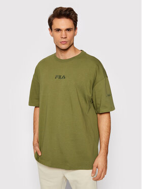 Fila Fila T-Shirt Jaden 689772 Πράσινο Oversize