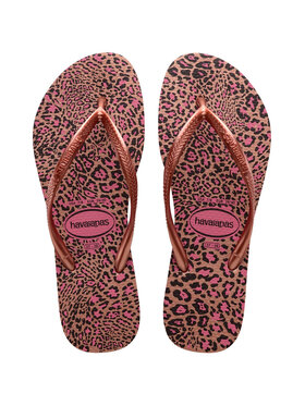Havaianas Havaianas Japonki HAVAIANAS Infradito Donna Hav. Slim animals 4103352.6459 Rosa Różowy