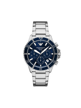 Emporio Armani Emporio Armani Sat World Explorer AR11681 Srebrna