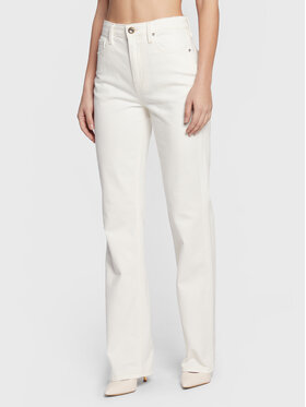 Guess Guess Jeans W3RA33 D4WG3 Weiß Authentic Straight Fit