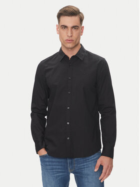 Mustang Mustang Košulja Canton 1016238 Crna Slim Fit