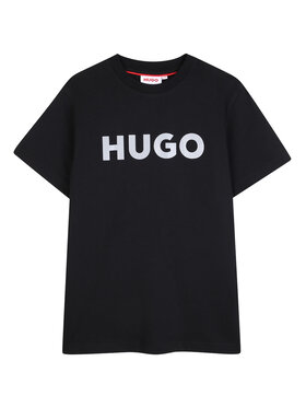 HUGO HUGO T-shirt G01016 D Crna Regular Fit