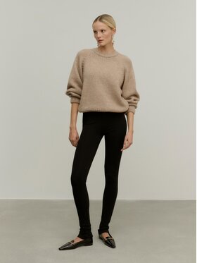 La Mania La Mania Maglione CLOUD Beige Classic Fit