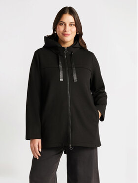 Fiorella Rubino Fiorella Rubino Cappotto F412T001301N033 Nero A-Line Fit