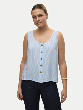 Vero Moda Vero Moda Top Bumpy 10325830 Světle modrá Standard Fit